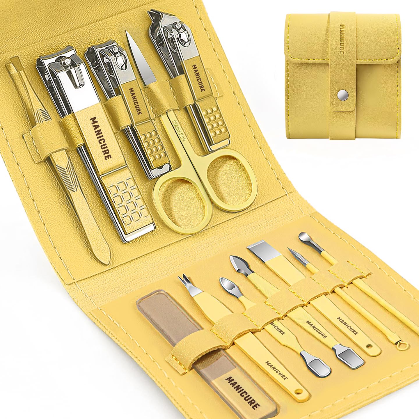 Kit 12 pièces jaune pour harmoniser votre table et éviter le désordre - 7