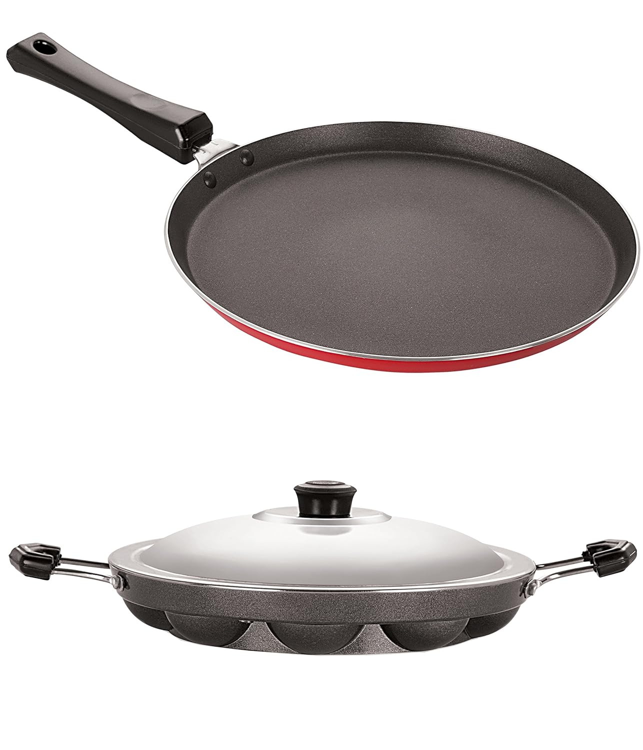 Nirlon Non-Stick Bpa Free Aluminium Kitchen Cooking Utencil Combo Gift Set Offer, Bakelite Handle Nirlon Non-Stick Bpa Free Aluminium Kitchen Cooking Utencil Combo Gift Set Offer, Bakelite Handle