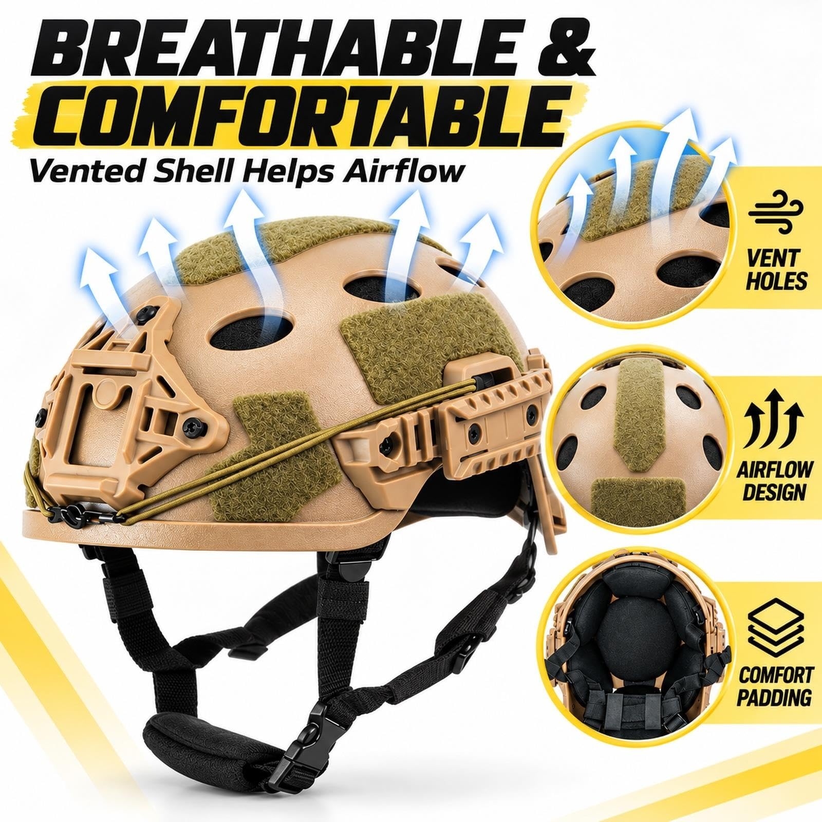 Casco Cosplay Bambini con Modello Quad-Tube e Passamontagna Nero