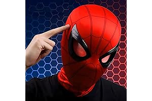 Spiderman Symbiote Mask with Light-Up Dynamic Eyes