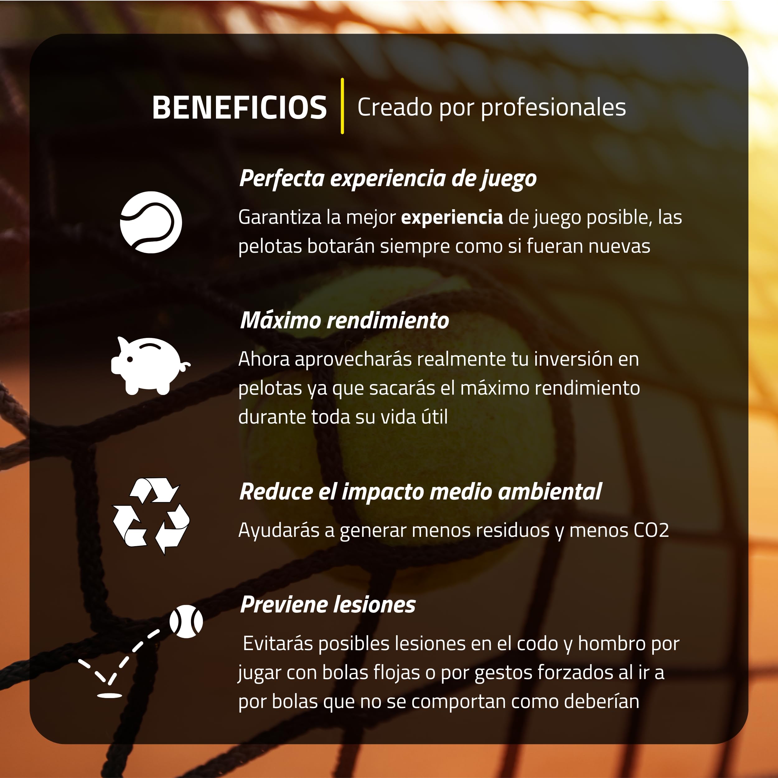 Presurizador Pelotas Padel con Bomba - Pack Completo Accesorios Bolas Padel y Tenis