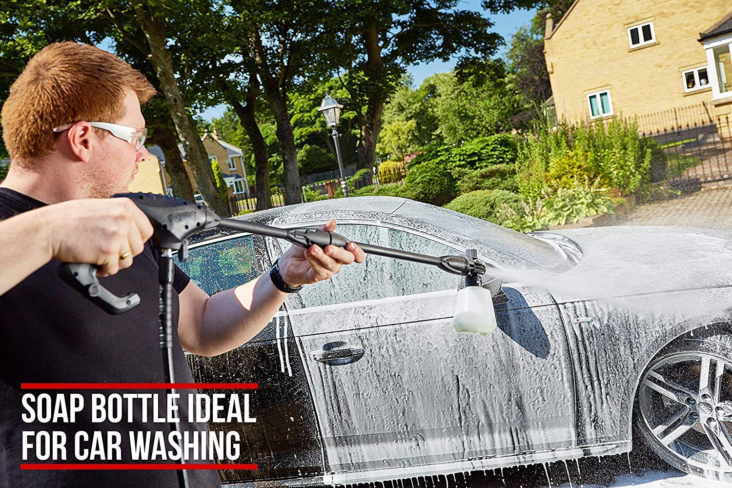 Buy Andrew James Pressure Washer Power Jet Wash with 5 Attachments