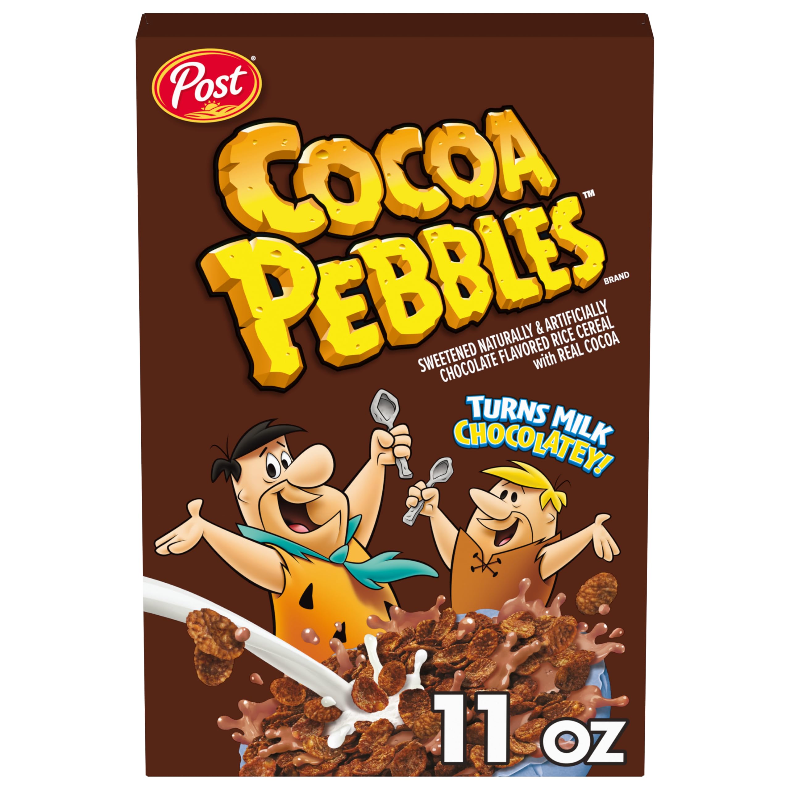 Post Cocoa Pebbles Rice Cereal with Real Cocoa 312g