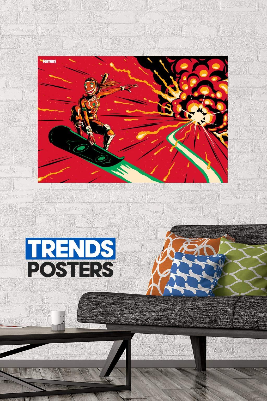 Amazon.com: Trends International Fortnite - Driftboard Loading