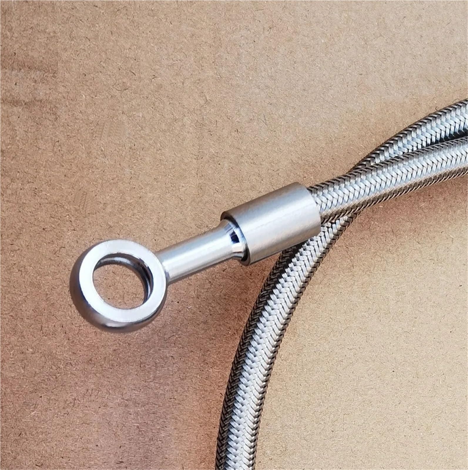 Miedziany wąż hamulcowy do samochodu 12"-72" AN4 Uniwersalny hydrauliczny wskaźnik sprzęgła hamulca, wąż podciśnieniowy do turbosprężarki, prosty do 10 mm, banjo(30 INCH)