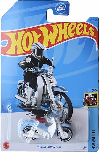 Hot Wheels Honda Super Cub, HW Moto 3/5