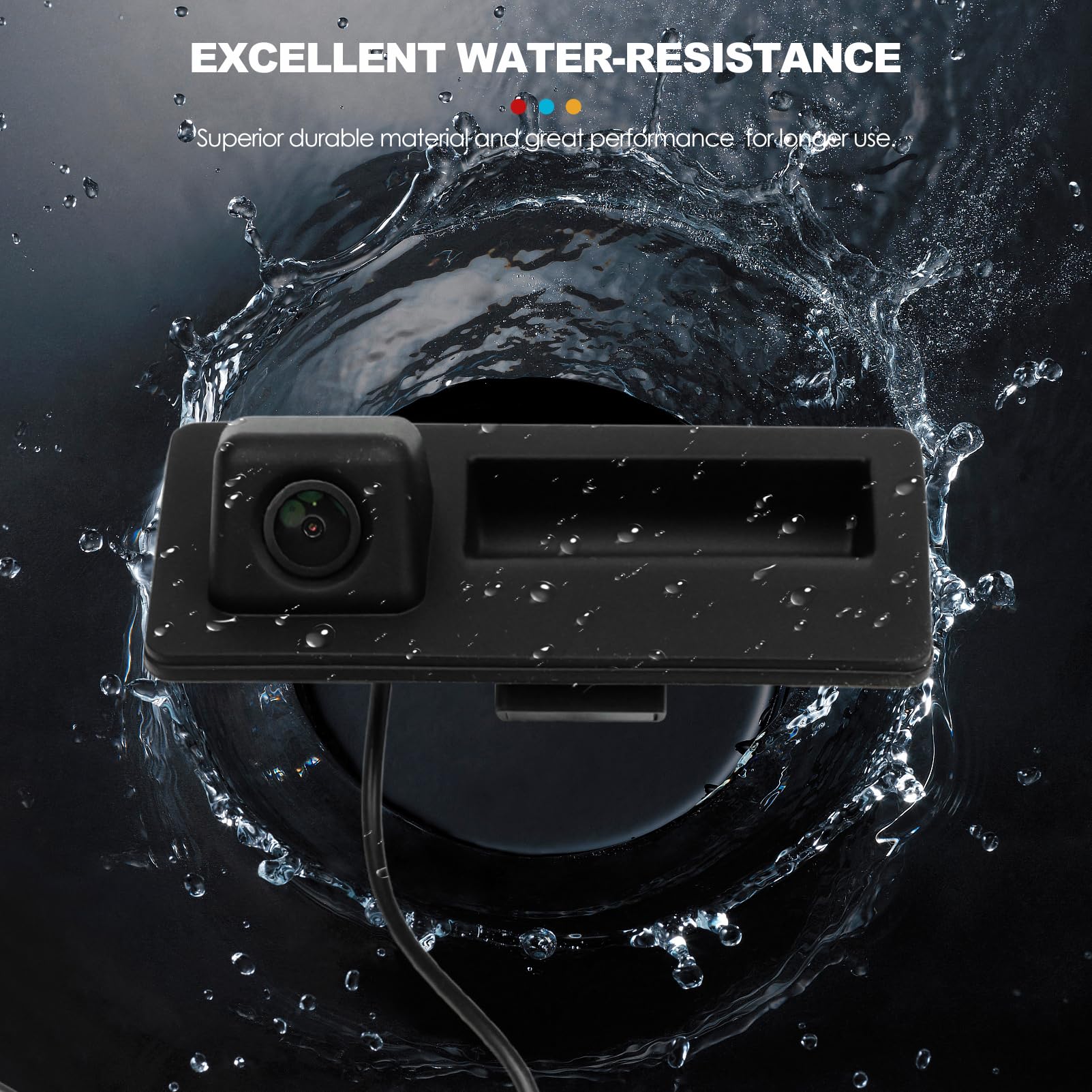 Widok z tyłu samochodu z Push Button Reverse Camera do Golf Variant S-a-n T-g-n T-u-n T-u-g Yeti Alhambra kamera cofania 5K0980551 5N0827566A 5N0827566J