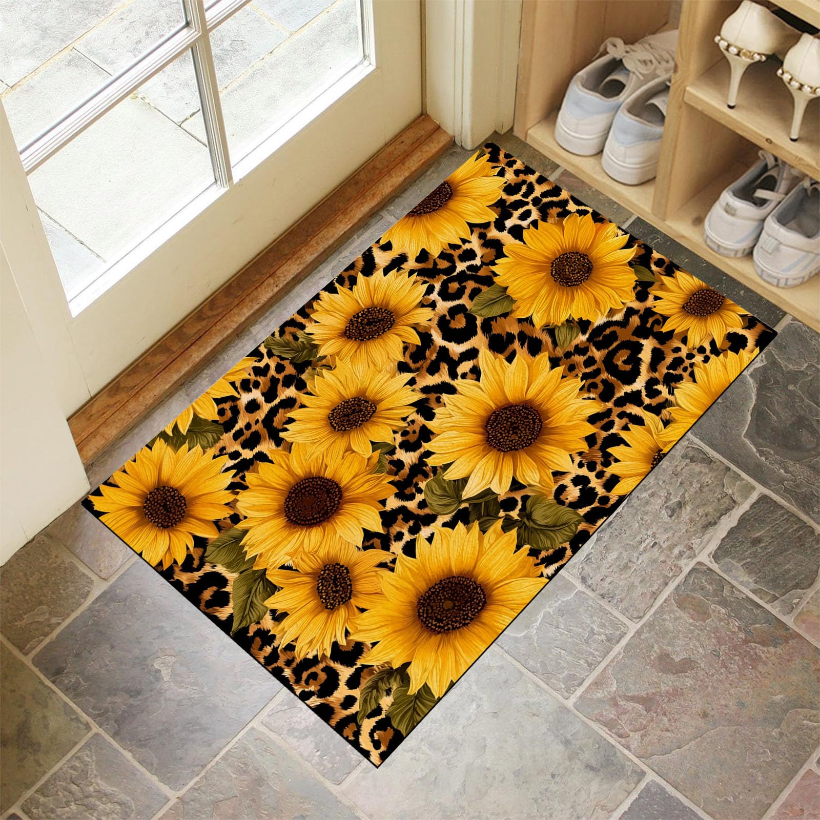 Tapis d'entrée lavable pour éliminer la boue et sécuriser les sols humides