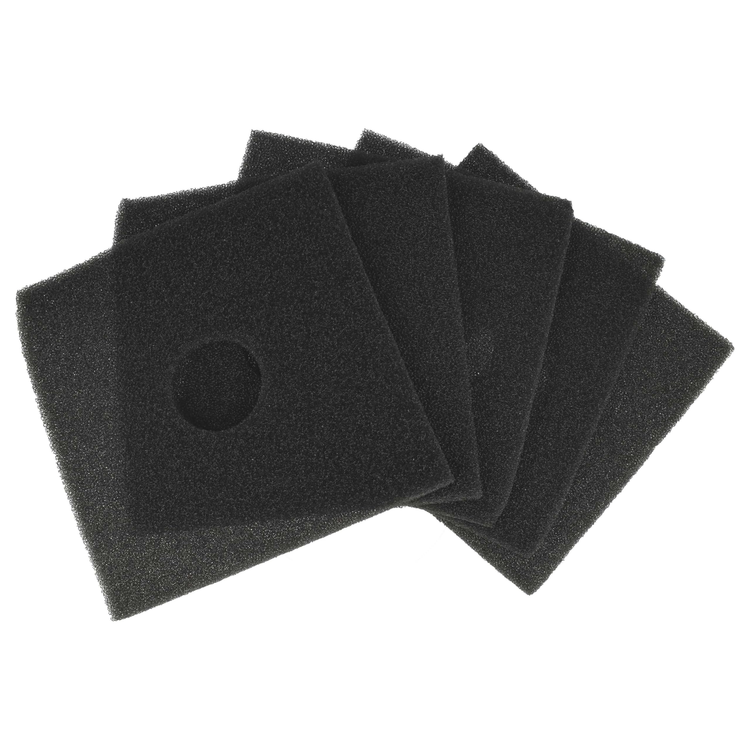 vhbw 5X Luftfilter – Ersatzfilterset für Helios ELSN/ELF Lüfter (Helios 0587)