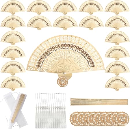 Fan Paper Handheld Jetec 50 Pcs Wedding Fans For Guests Bulk Silk Handheld Folded Thank You For Celebrating With Us Wedding Favors For Bridal Bridesmaid Baby Shower Dancing Party Church Gift(Pink Hand