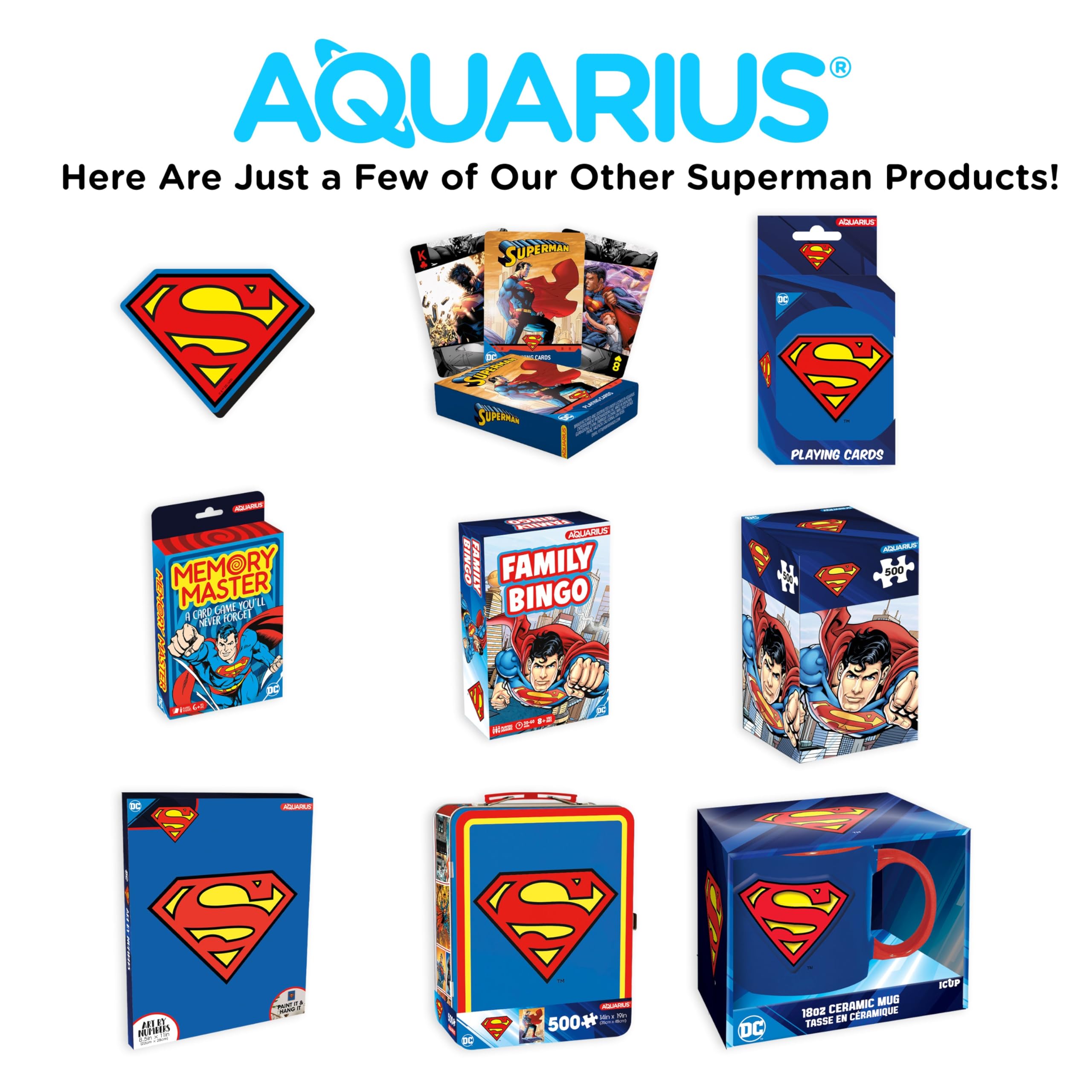 Amazon.com: ICUP Superman Ceramic Mug, 18 oz DC Comics Coffee Cup with Logo  Design for Fans, Collectors, Adults & Kids, Officially Licensed Gift Ready  Drinkware : Home & Kitchen