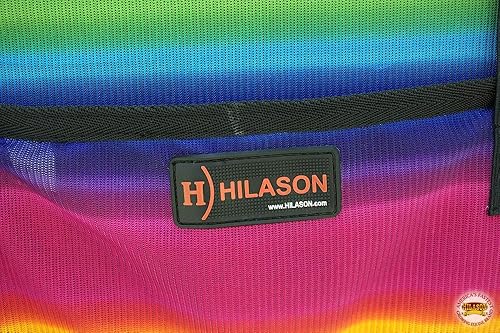 Miniatura 4 de HILASON Hoja de mosca de caballo - Hoja de mosca para caballos de malla de protección UV de verano primavera para caballos  Mosquito Horse Fly-Sheet