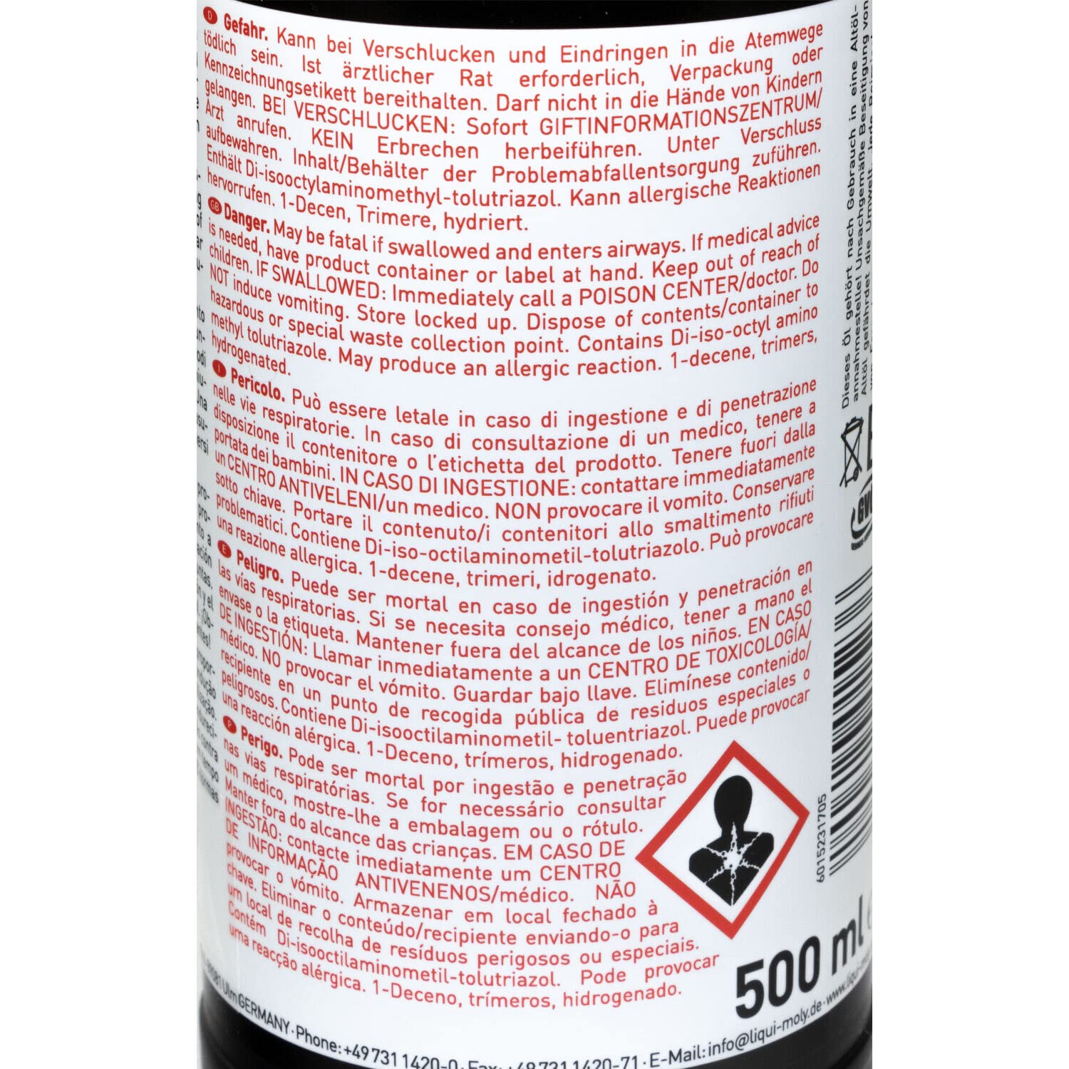Gabelöl Gabel Öl LIQUI MOLY Motorbike 5W light 3 X 500 ml