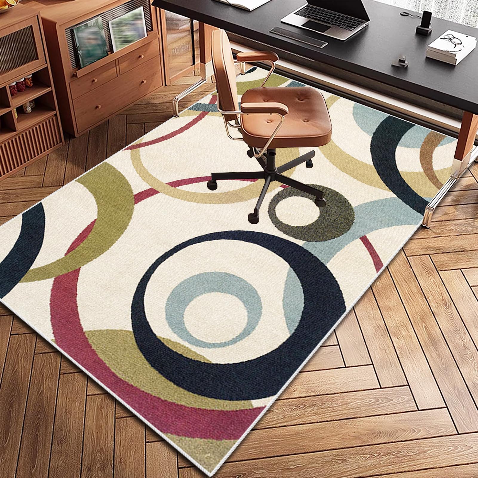 Tapis Chaise Gaming Antidérapant - Tapis Chaise de Bureau - Protection de Sol pour Sols Durs - Tapis de Sol Bureau 130 x 170 cm Tapis de Protection pour Chaise de Bureau et Fauteuil Gaming Roulantes