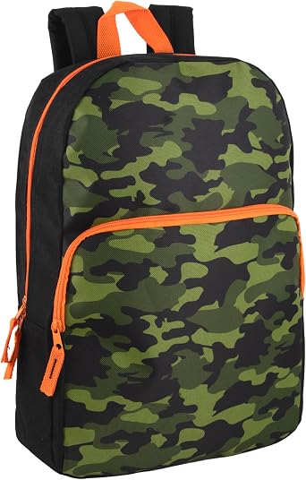 Trail maker Fun School Backpack for Elementary Middle School Girls and Boys | 17 Inch Printed Backpacks for School Kids, Travel