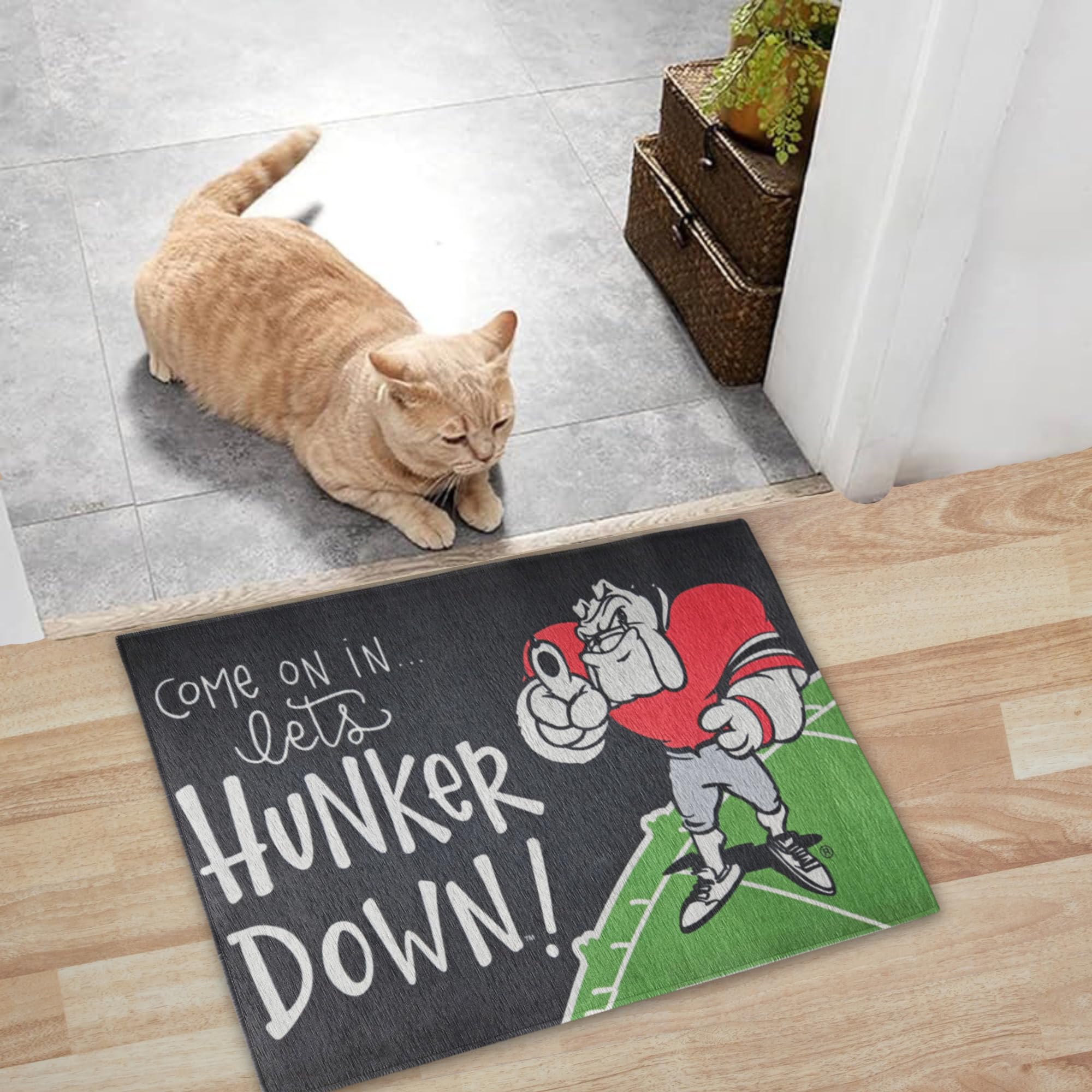Amazon.com: Magnolia Lane University of Georgia Entryway Doormat