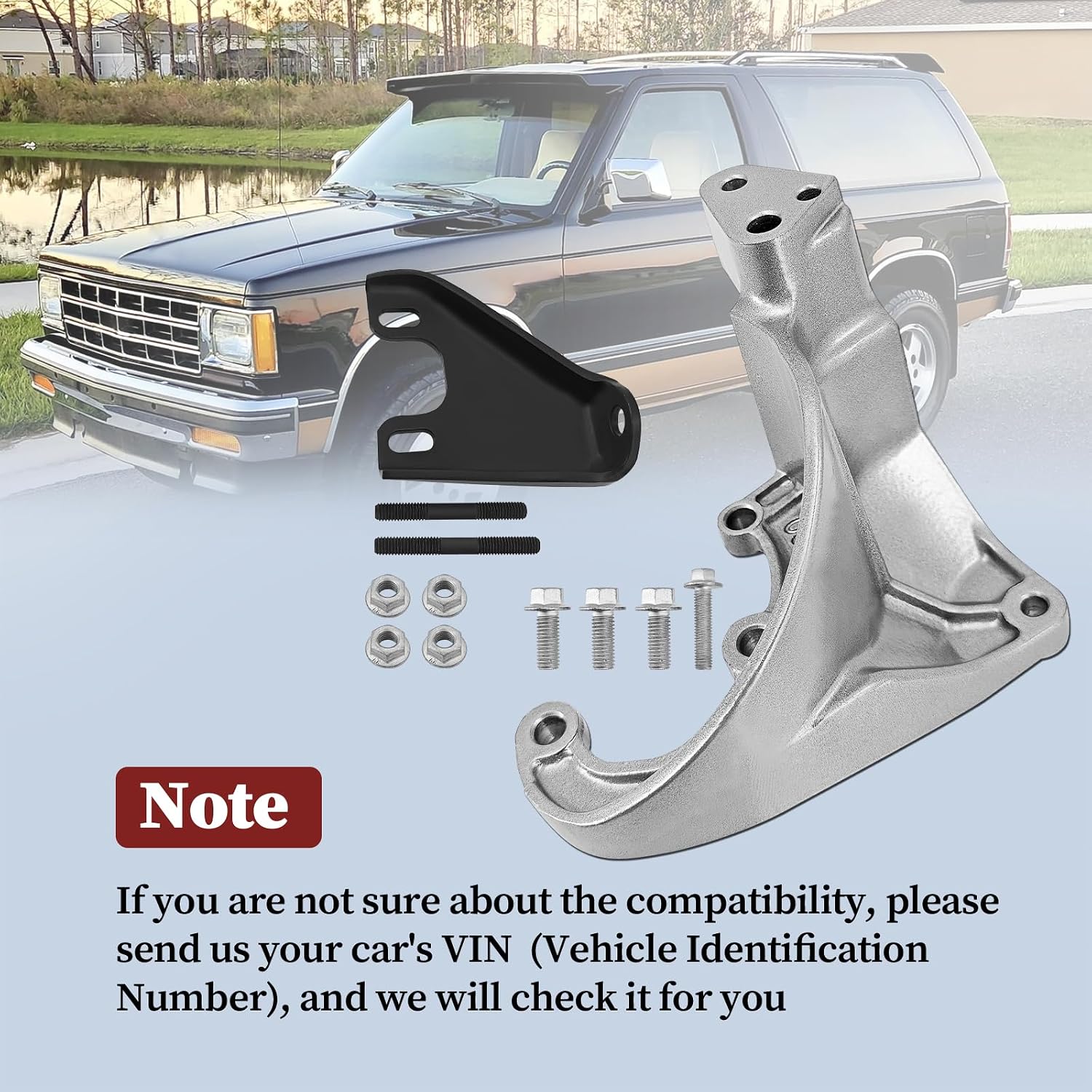 10137083 Power Steering Pump Bracket Kit Fit for Chevy S-10