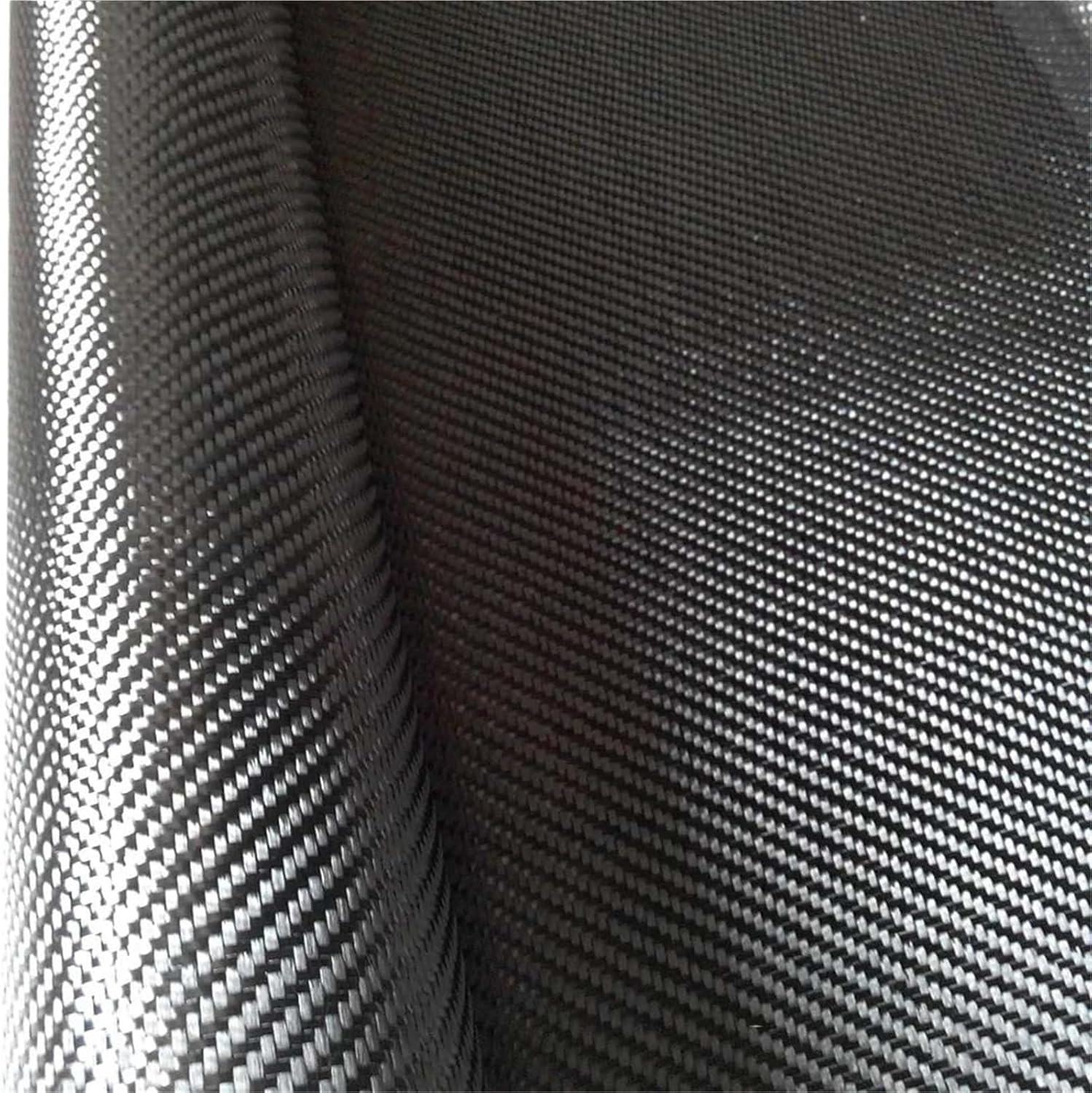 High Strength 1x1 Meter 320g Carbon Fiber Cloth - Twill/Plain Weave Fabric for DIY Crafts and Projects(Twill)