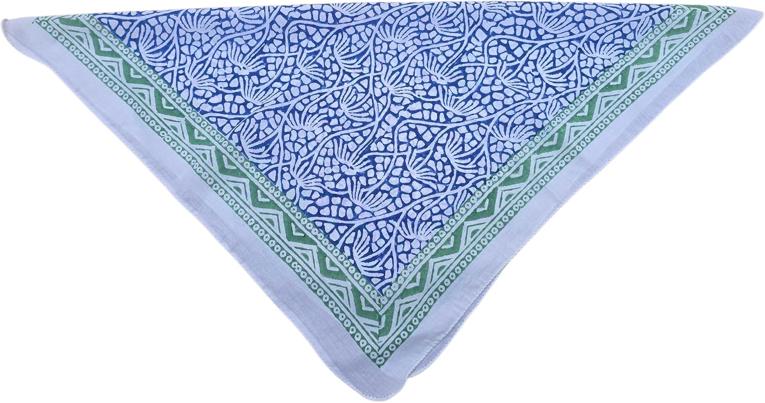 Cotton Bandana for Men and Women Multi-purpose Headband Hair Scarf Protective Coverage image 4