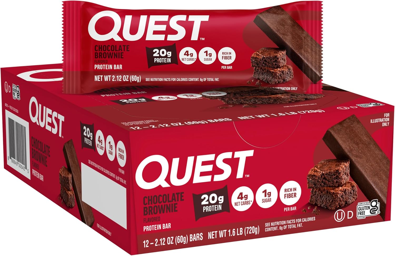 Quest Nutrition Chocolate Brownie...