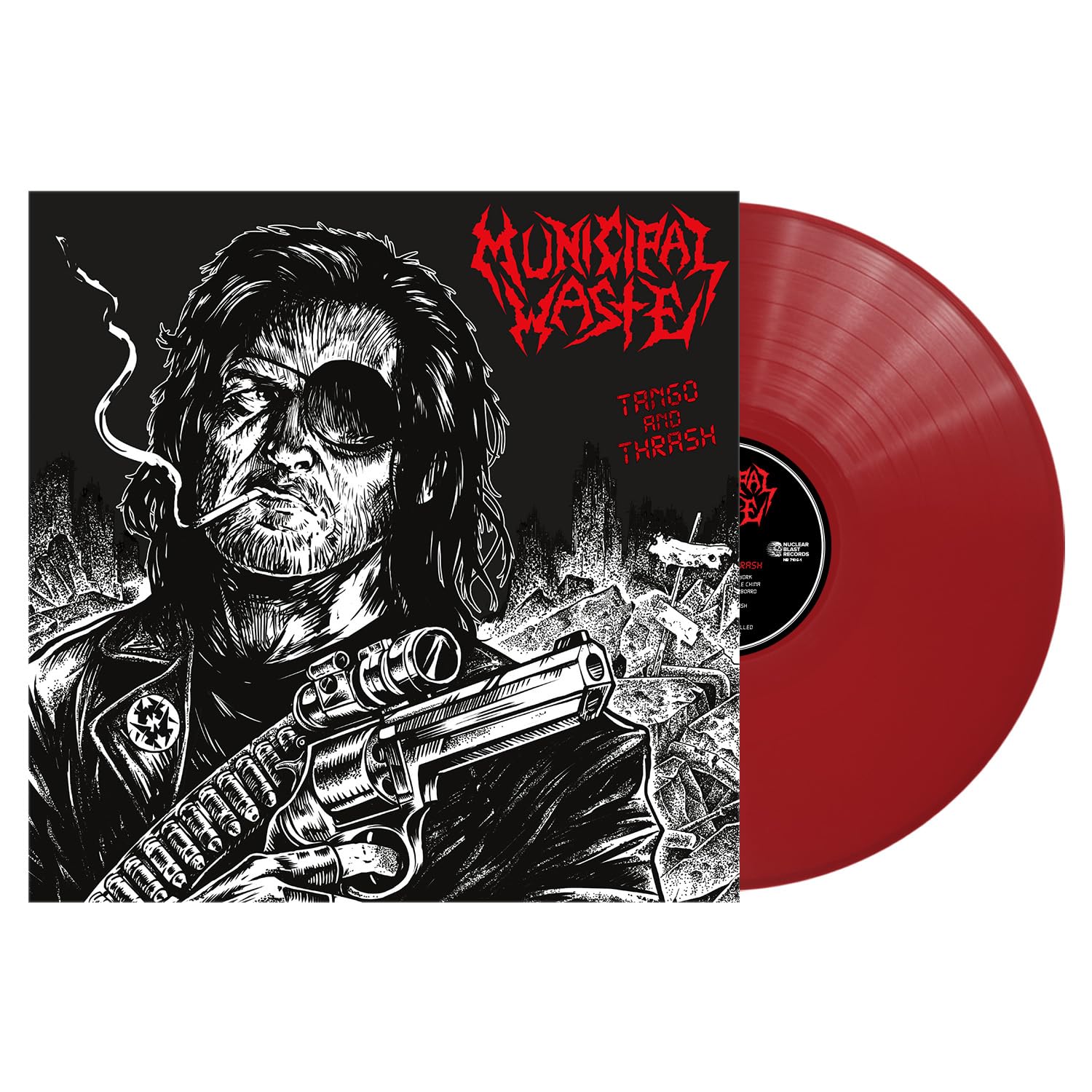 Municipal Waste 'Tango & Thrash' (Redux) LP Solid Red Vinyl NEW SEALED
