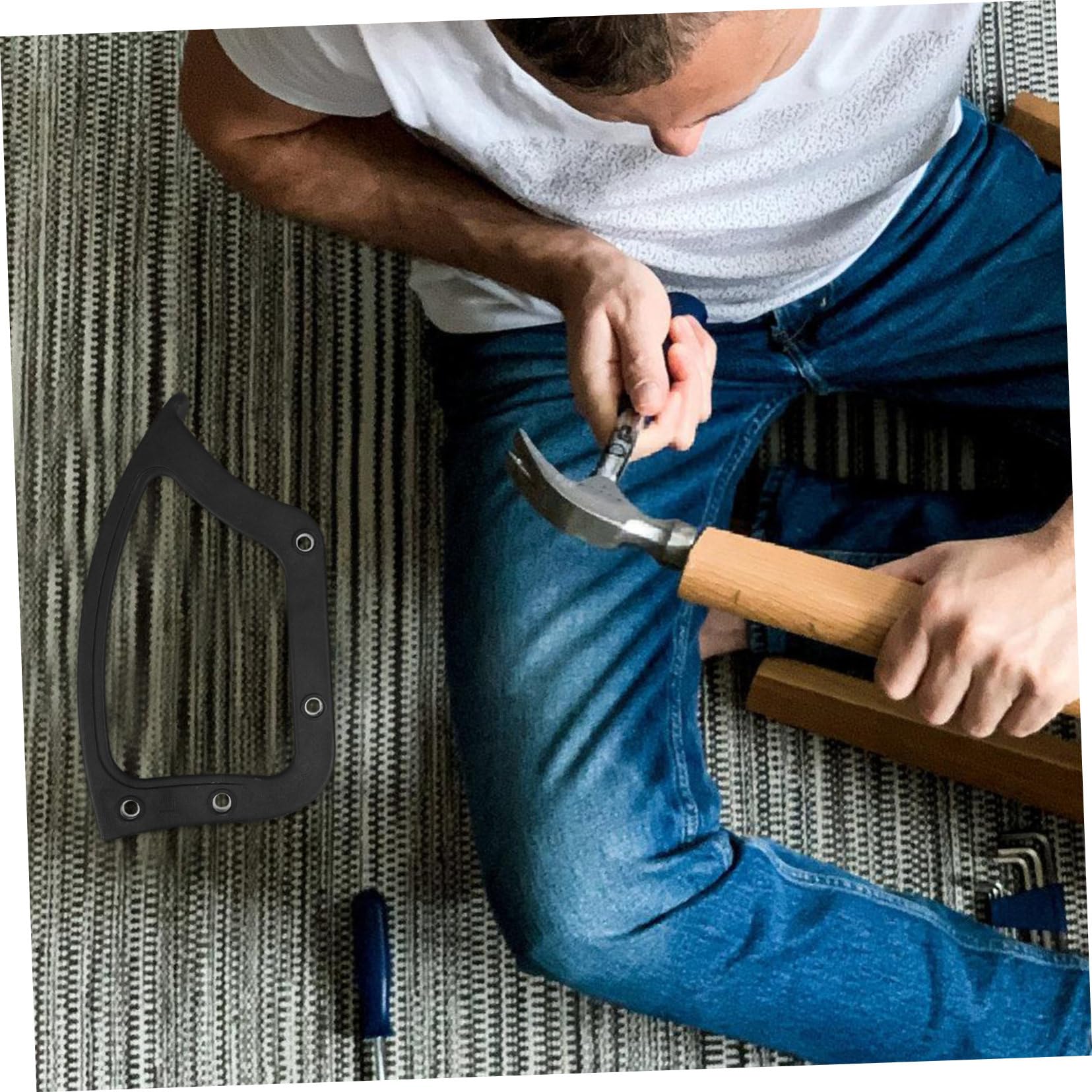 SEWACC Accesorios para Reposabrazos de Silla Repuesto Profesional de Reposabrazos para Uso Doméstico de Silla de Plástico para Resistente al Desgaste