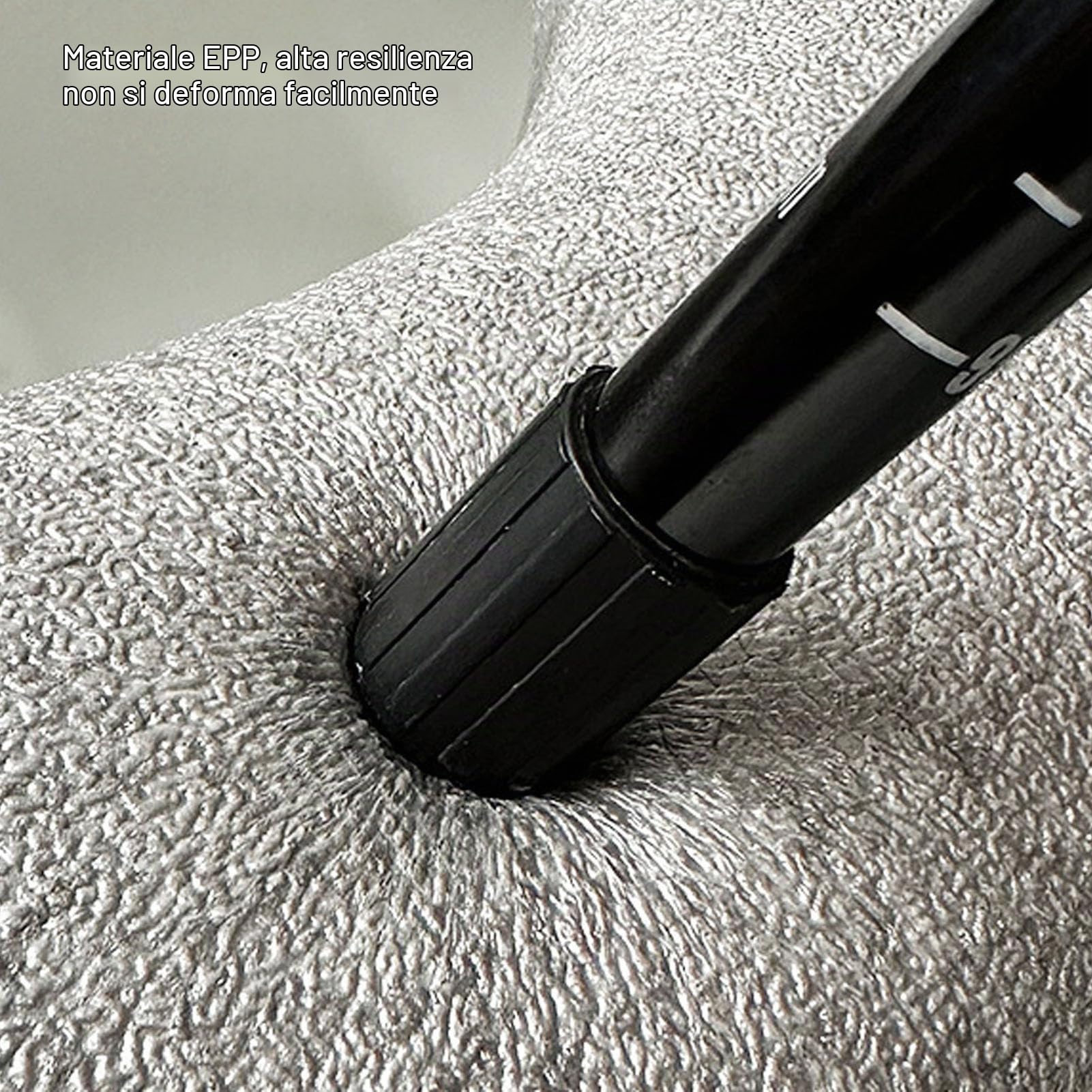 Luocute Cuscino per WC Rialzato, Cuscino per WC Rialzato Imbottito Comodo, Misura Universale, per Anziani, Donne Incinte e Persone con mobilità Limitata, Texture Morbida e Confortevole