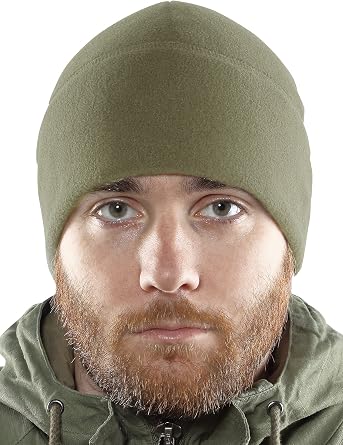 2SBR 2SABERS Fleece Winter Warm Watch Cap - Mens Outdoor Skull Beanie Hat