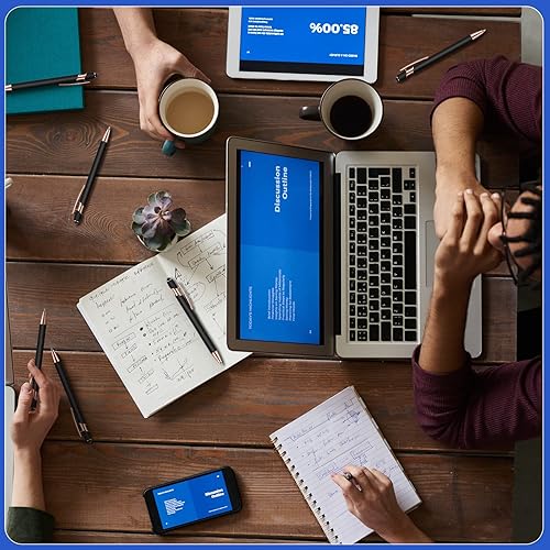 Miniatura 7 de Tenare 12 Piezas 2 en 1 Bolígrafo Estilo Metal con Punta de Lápiz, Bolígrafo de Tinta Negra de 1.0 mm para Pantallas Táctiles (Negro y Oro Rosa)