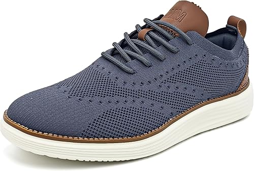 YCMM Mens Casual Dress Shoes Comfortable Breathable Mesh Oxford Business Office 