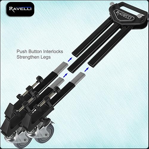 Miniatura 3 de Trípode Dolly profesional Ravelli ATD para cámara (foto y video)