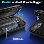 Case de transport pour commutateur Nintendo 2 Console 2025 | Cas de voyage pour commutateur 2 avec 10 Stockage de la carte de jeu, noir de carbone