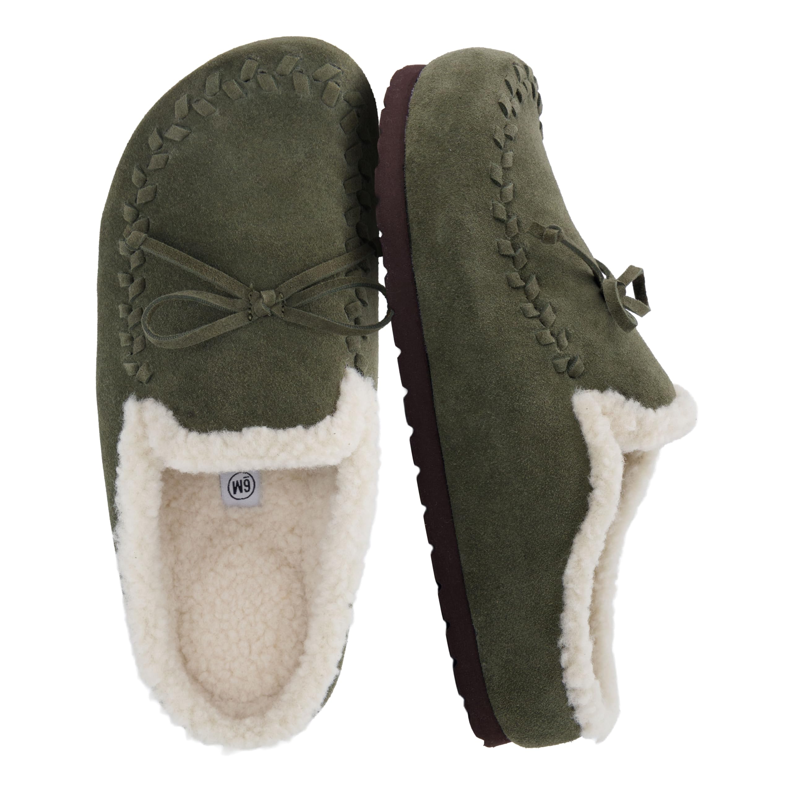 Creek Genuine Leather Suede Womens Slippers Casual House Shoes