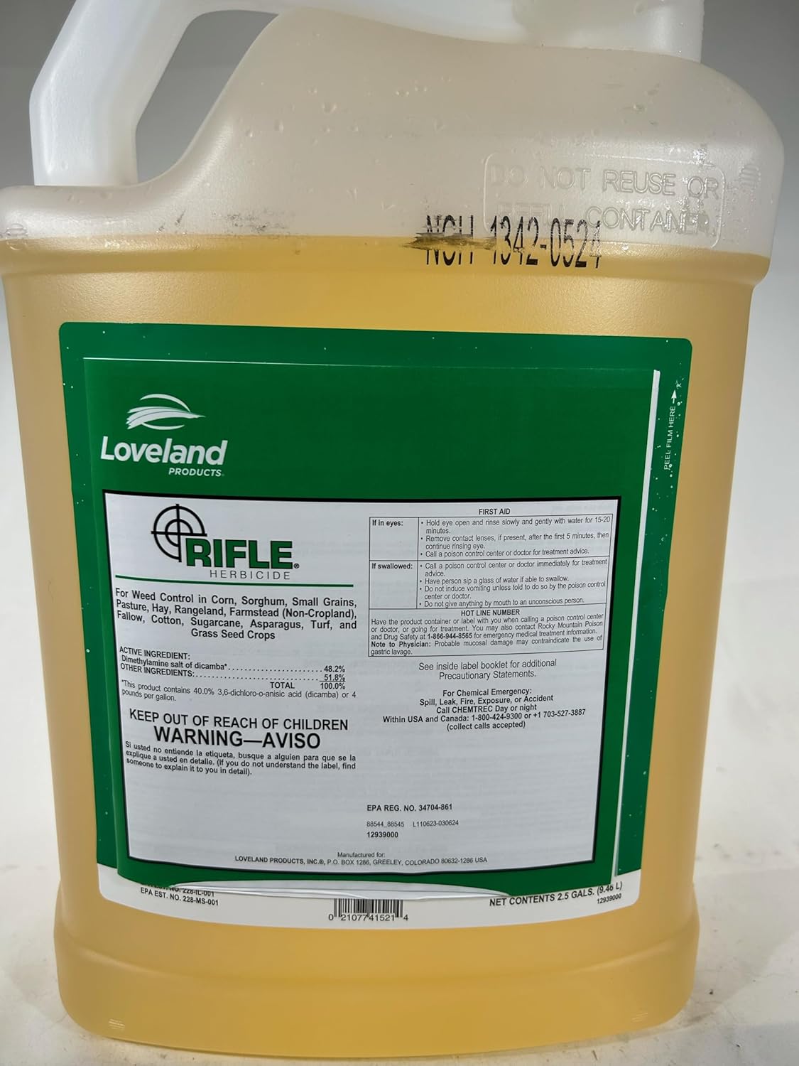 Rifle Herbicide 2.5gal