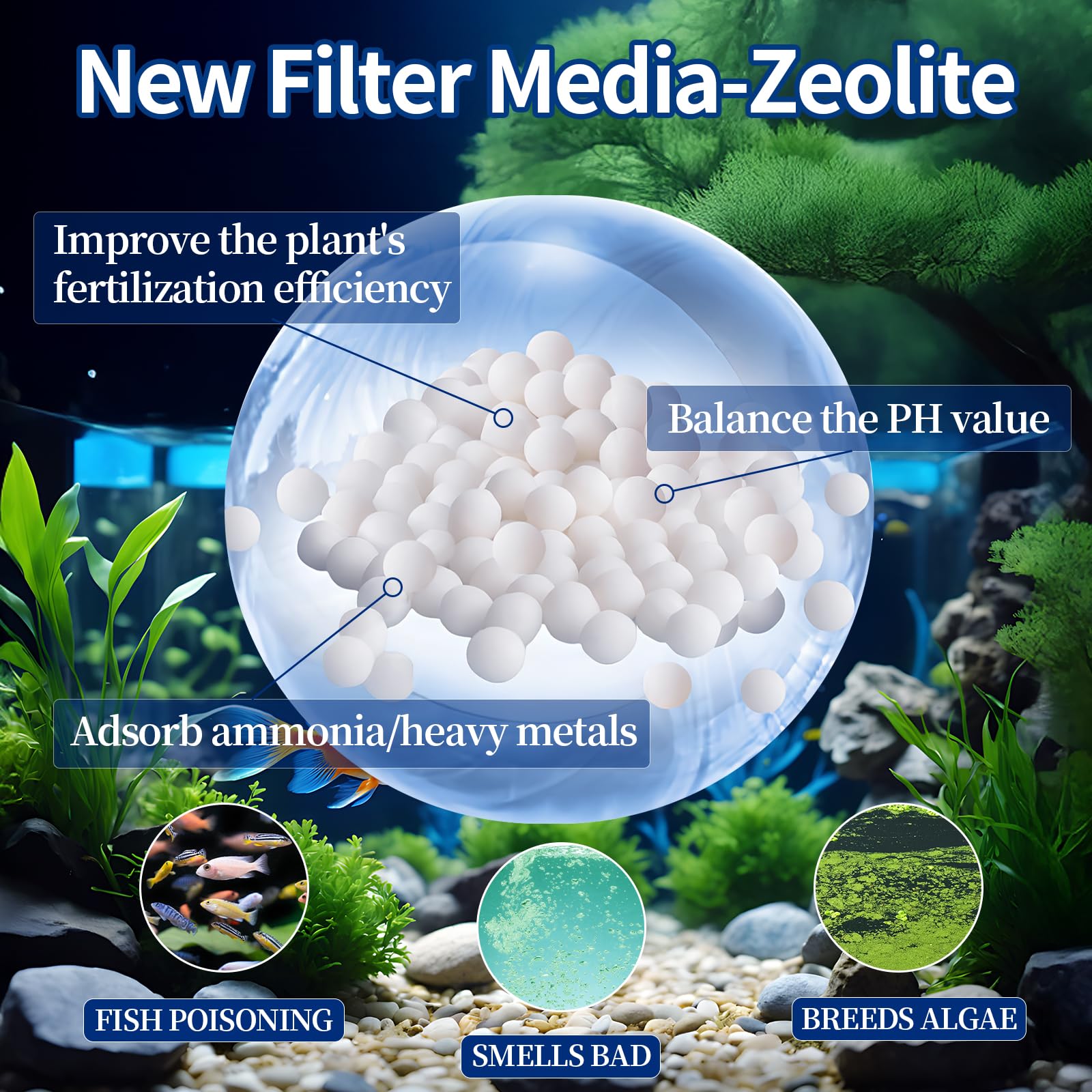 Paquete de 10 cartuchos de filtro de acuario medianos compatibles con filtros de alimentación Tetra Whisper Bio-Bag para filtros de alimentación Tetra ReptoFilter 10i IQ10 PF10, filtros de