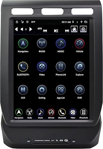 LINKSWELL - Repuesto de radio Gen IV de 121 pulgadas para F150 2015 a 2020 y F250F350F450 2017 a 2020 Unimeauto HDMIBTUSBAUXWiFi estéreo para coche