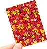 Blood Blossoms Custom Art Card Sleeve Pack of 100 for MTG Magic FaB EDH Commander FaB PTCG TCG Standard Size Sleeves Kimono Sleeve