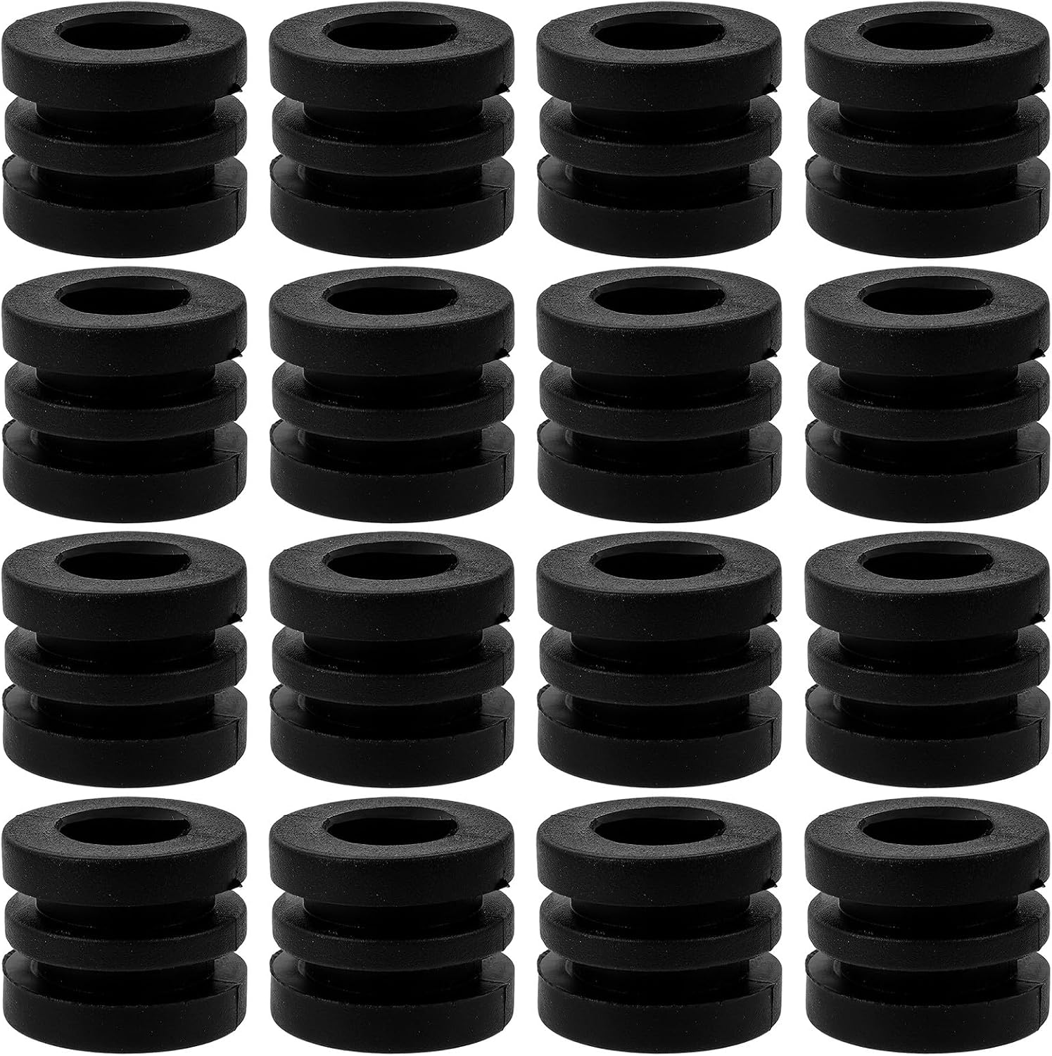 Toddmomy 16 Pcs Foosball Bumpers Table Football Washers Replacement Gaskets Bushings Universal Foosball Table Parts for Game Room Bar DIY Repair