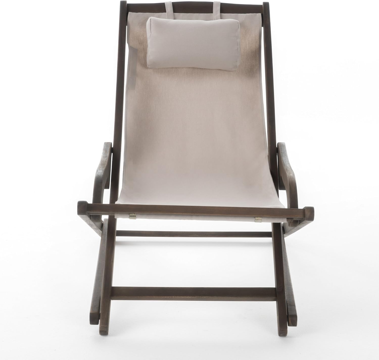 Beach Sling Chair Beige(Set of 2)