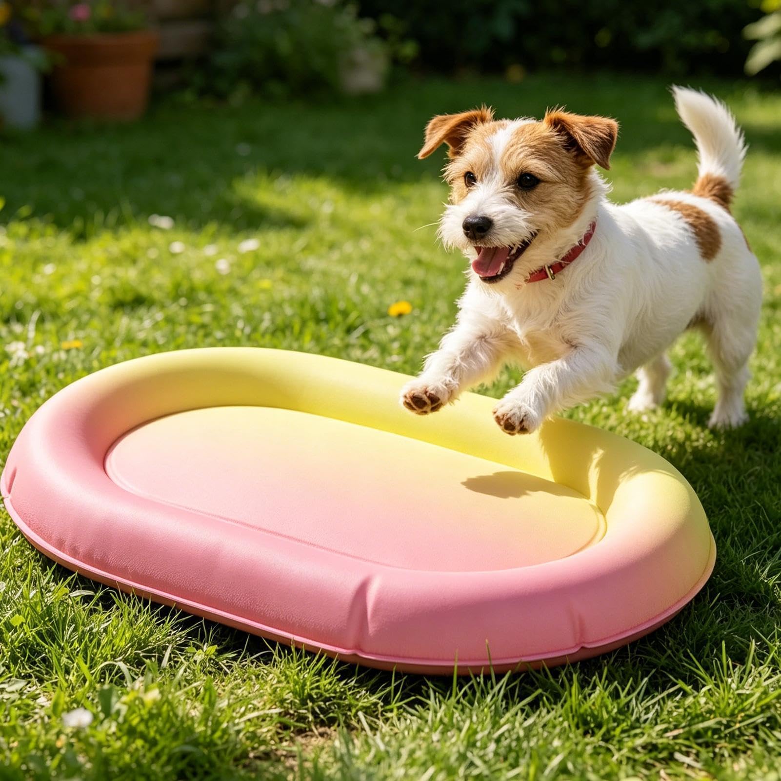 Tappetino refrigerante per gatti – Cuscino refrigerante portatile per cani, per l'estate, per interni, casa, auto, viaggi, patio, gabbia, cani, cuccioli e gattini