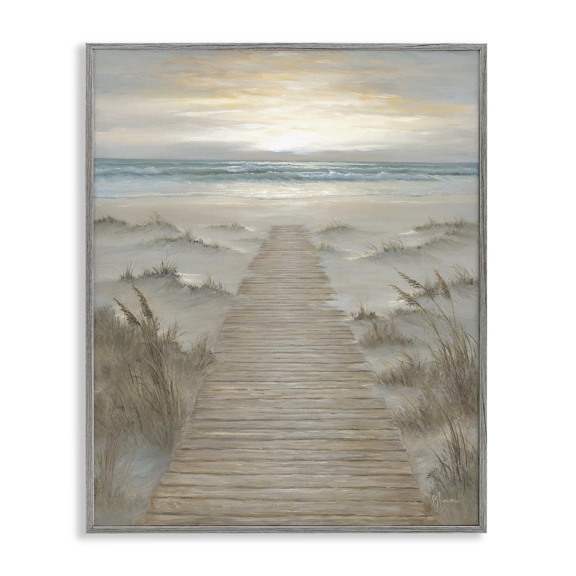'The Path Towards Sunrise'| Framed Giclee Art