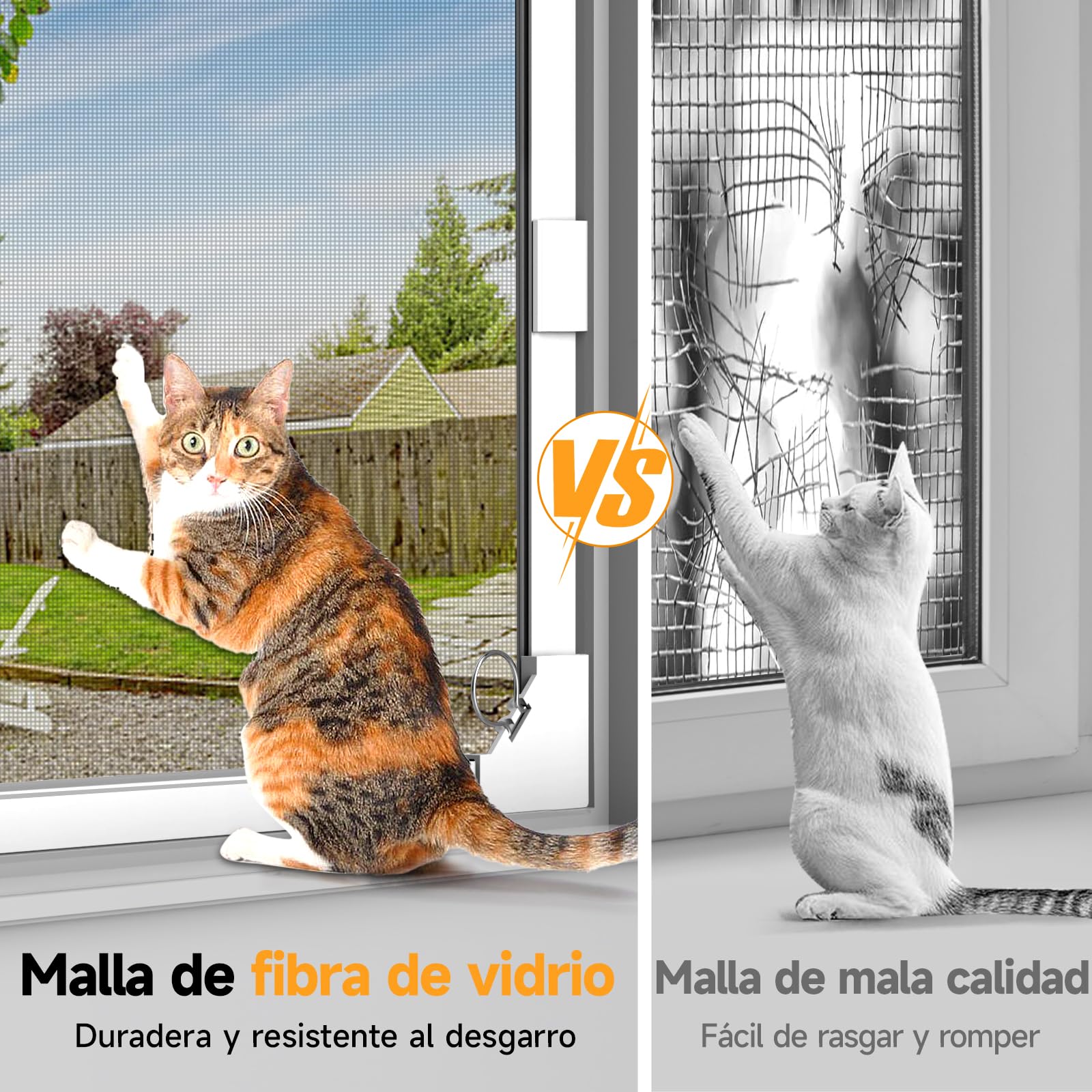Mosquiteras para Ventanas Magnética 120×130cm Malla de Fibra de Vidrio, Protección contra Mosquitos y Moscas, Ajustable Mosquitera Ventana Magnetica