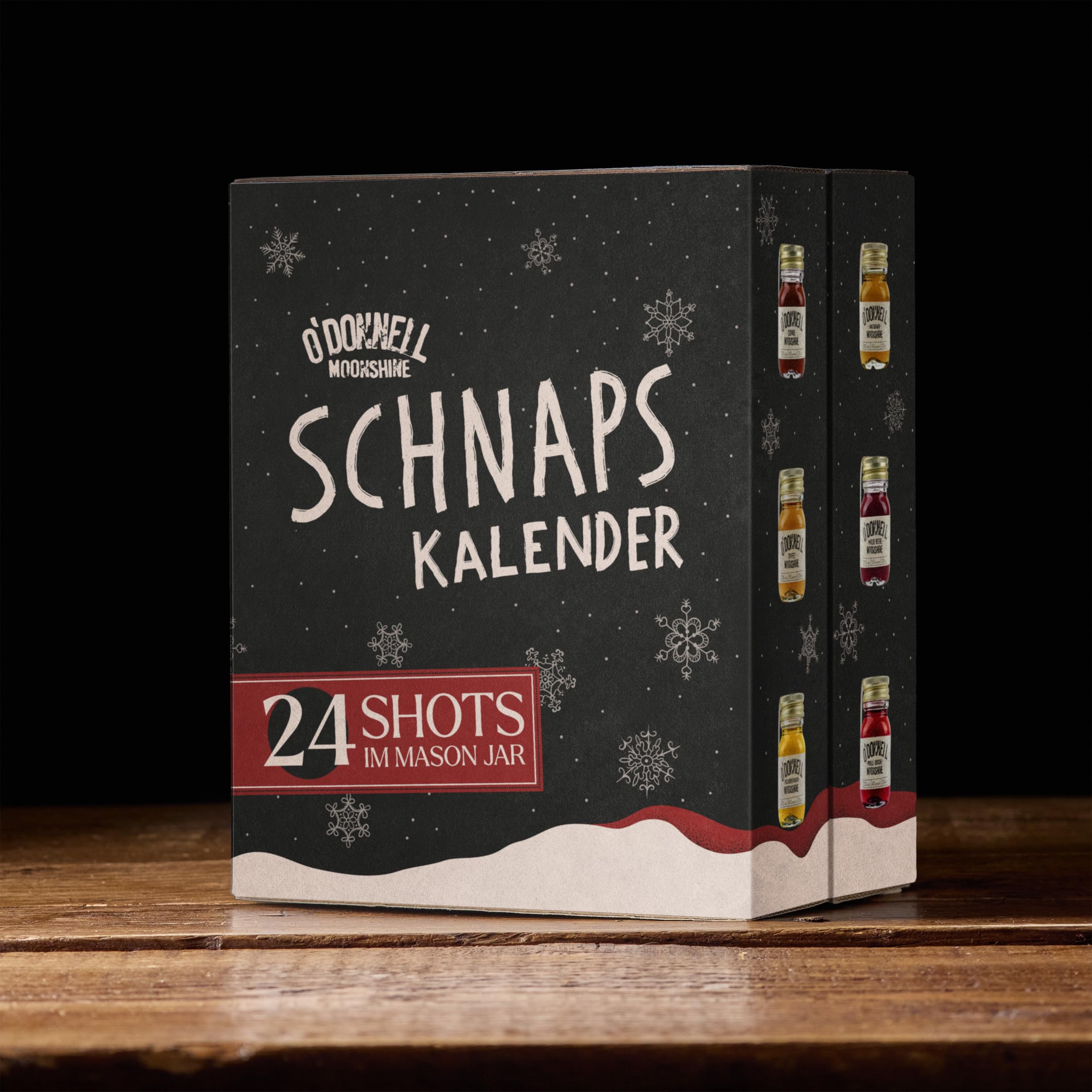 O'Donnell Moonshine Micro Schnaps-Adventskalender Inkl. FeinWert E-Book (Advent 2024)