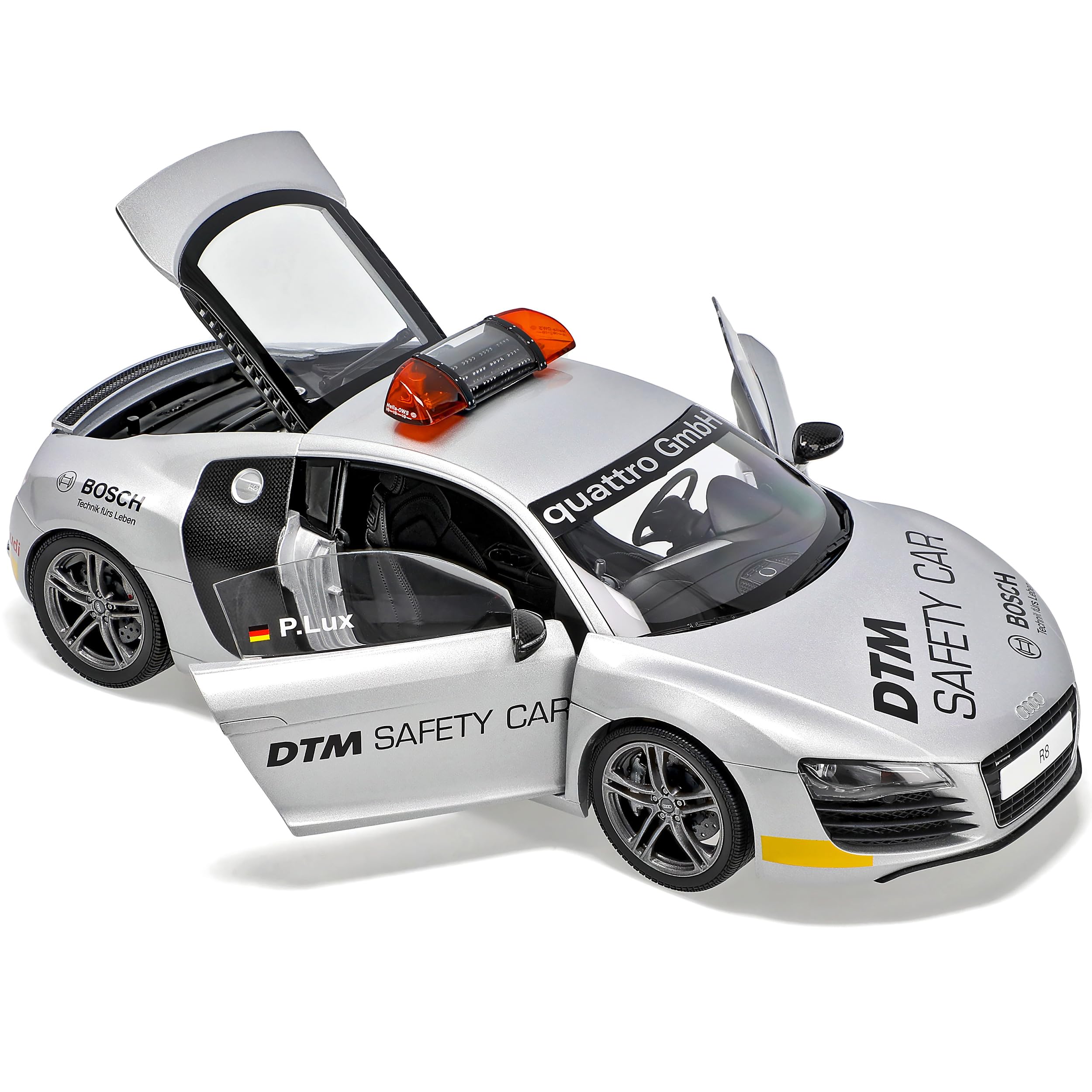 Generisch A*u*d*i R8 R 8 4.2 Fsi V8 Grau Safety Car DTM 2008 1/18 Modellauto Modell Auto