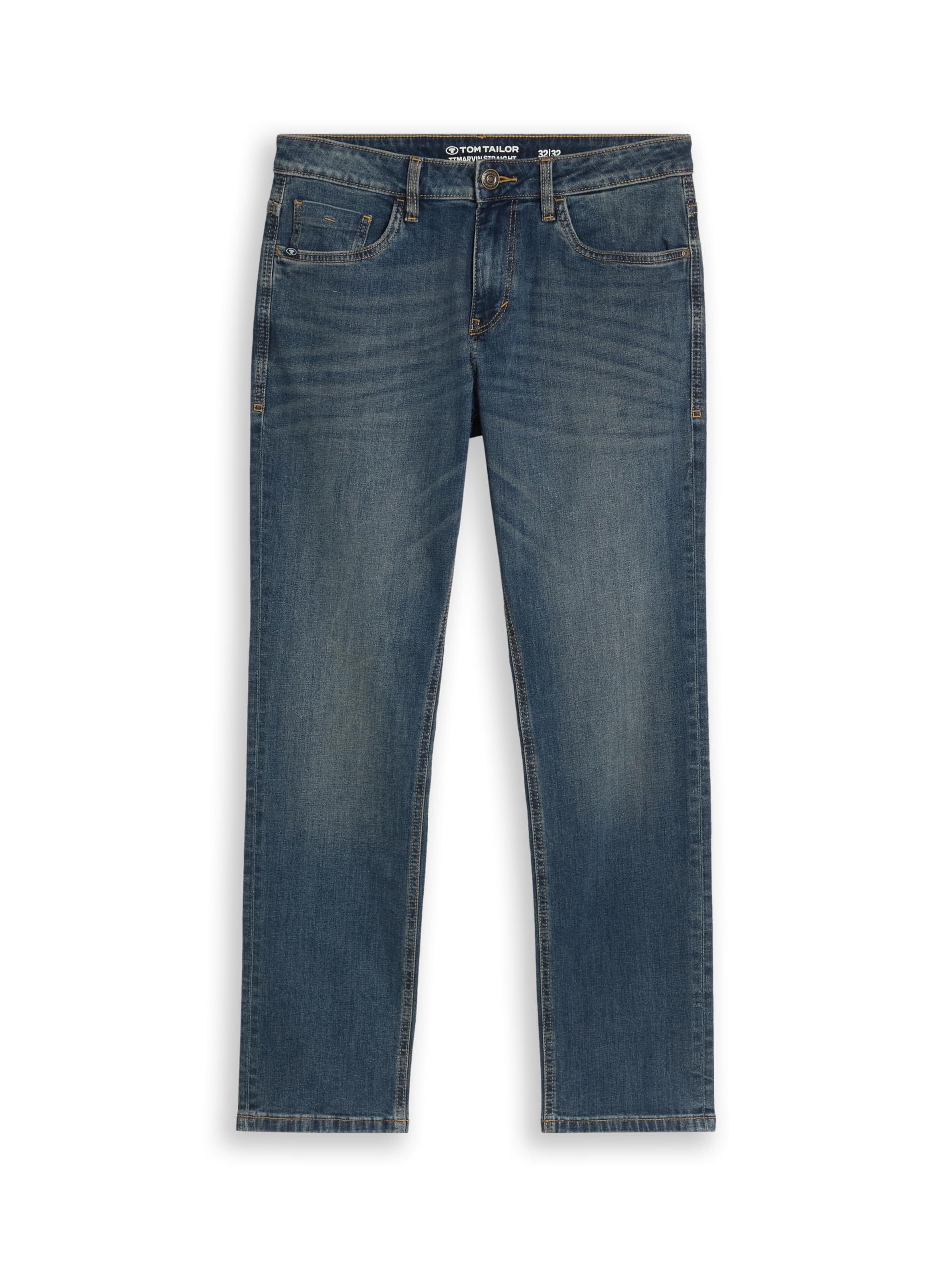 Tom Tailor Herren Marvin Straight Jeans