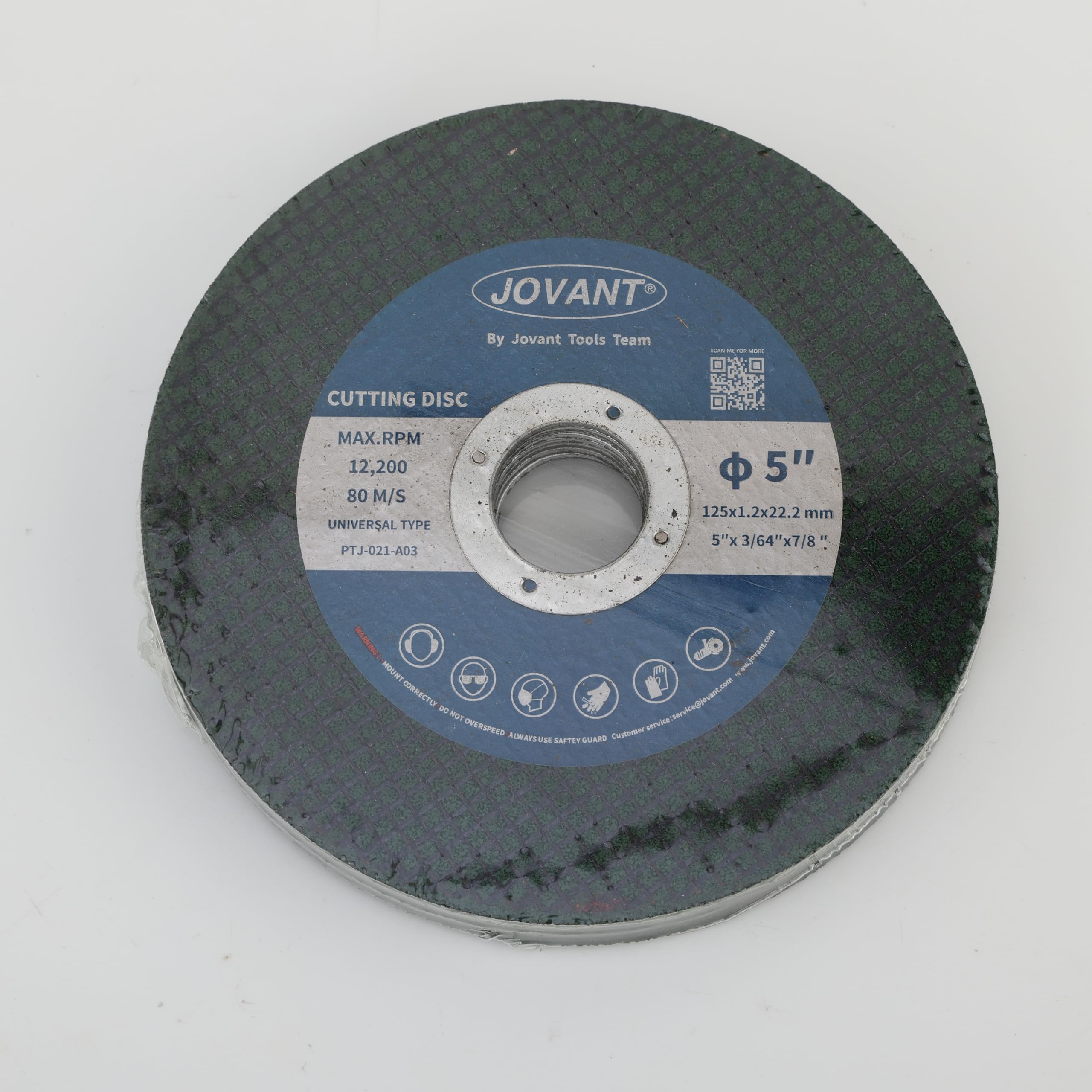 Lot de 20 roues de coupe pour meuleuse d'angle - Disque à tronçonner en métal universel 5 pouces - Support 7/8" - Roue de coupe fine