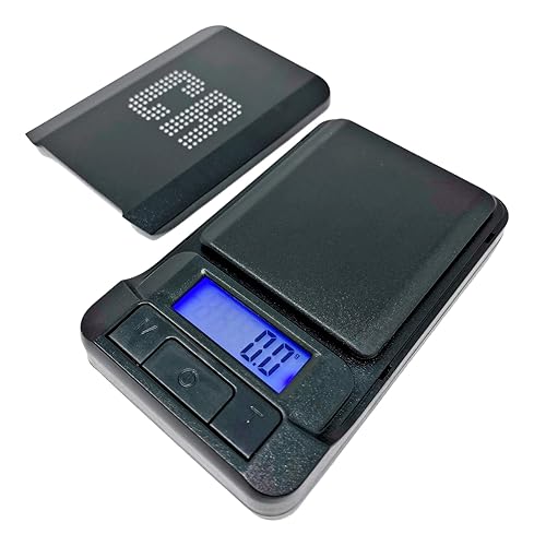 CR Báscula digital de bolsillo  1 báscula de alimentos premium de 21.16 oz por 0.00 oz báscula digital de gramos, báscula de cocina, báscula de