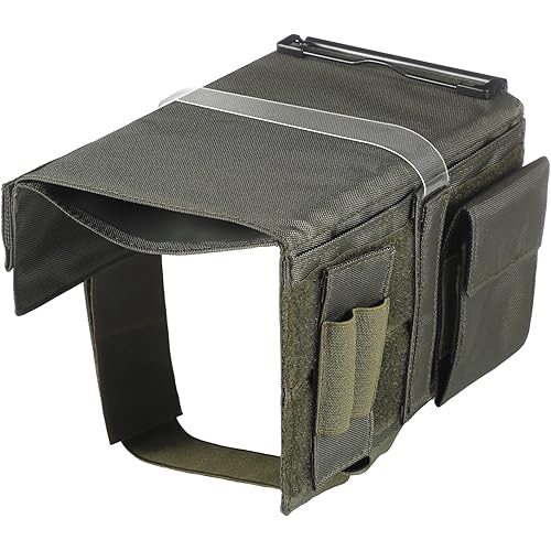 Reversible Kneeboard Pilot Classic Clipboard & Pen Holder Kneeboard Aviation for Professional Pilots, General Aviation (Army Green)