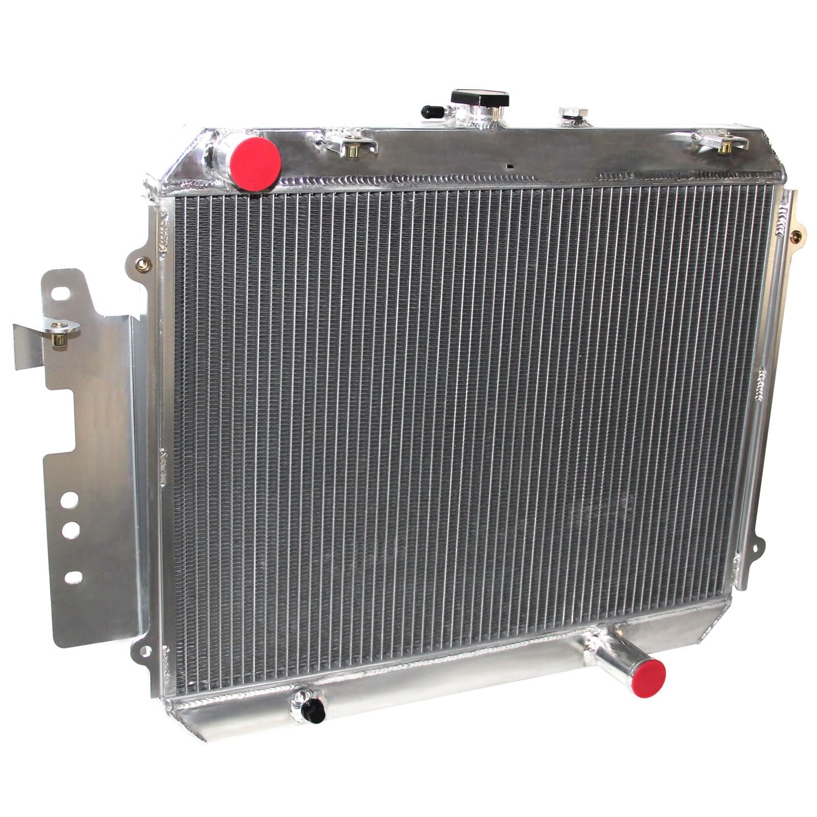rdzeń nagrzewnicy auto Pasuje do Ford Courier Pasuje do Mazda B2200 2600 Instrukcja 81-92 1982-1991 2-rzędowy grzejnik aluminiowy