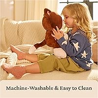 Vista 8 de GUND Hazel Kitten - Peluche de gatito de primera calidad, juguete sensorial para edades de 0 años en adelante, marrón, 12 pulgadas